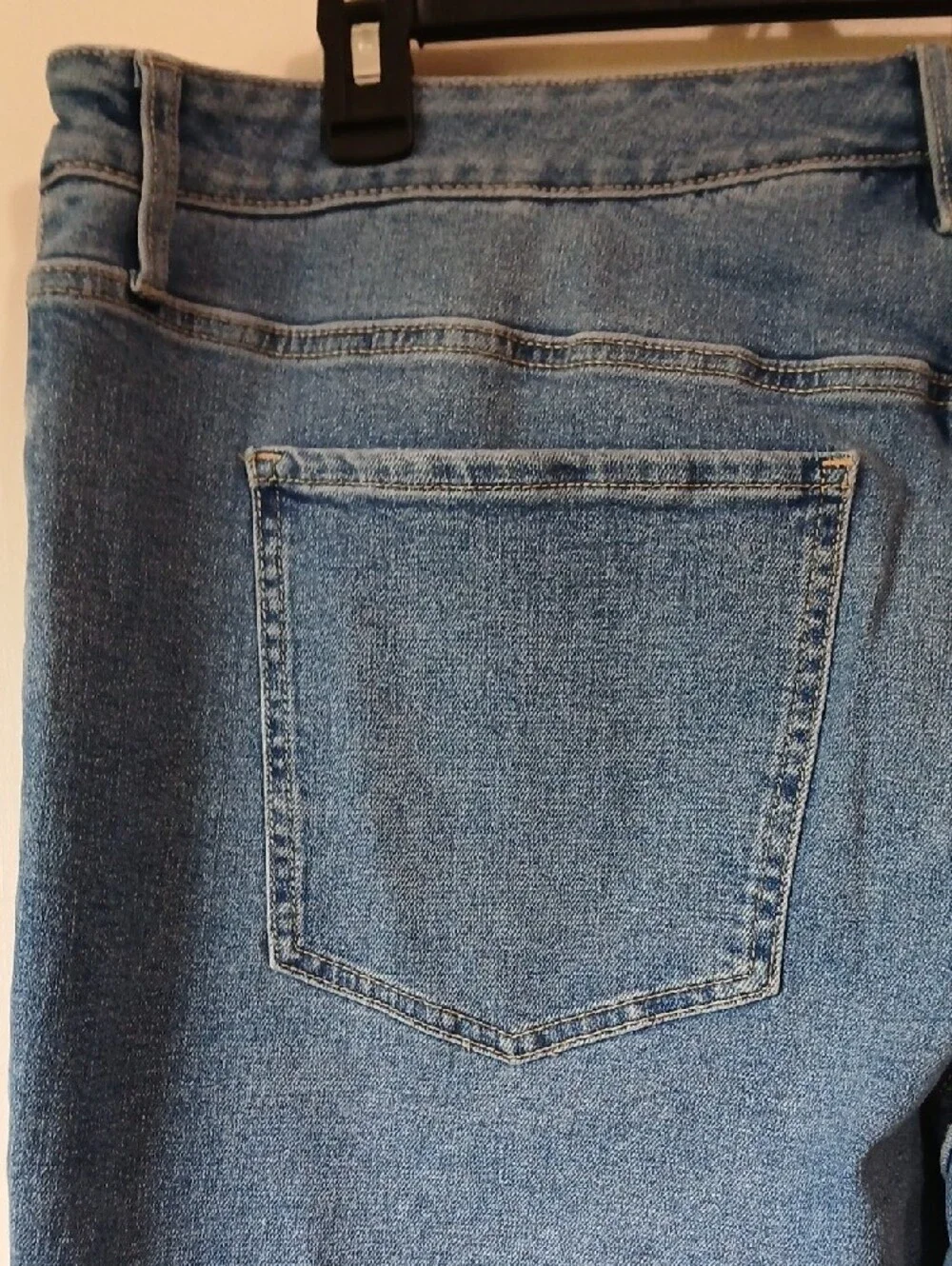 Terra & Sky 20W Light Blue Straight Leg Women's Jeans - Picture 9 of 14